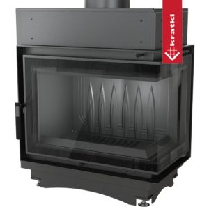 Kominek powietrzny żeliwny KRATKI MAJA DECO prawy BS 8 kW Ø 200